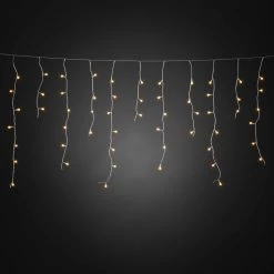 LED-Lichtervorhang Eisregen, App-steuerbar, 200fl