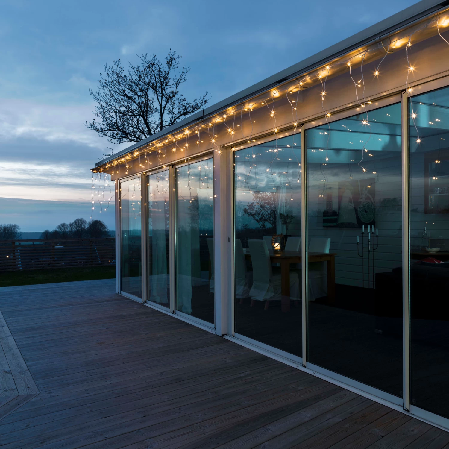 LED-Lichtervorhang Eisregen, App-steuerbar, 200fl – Bild 4