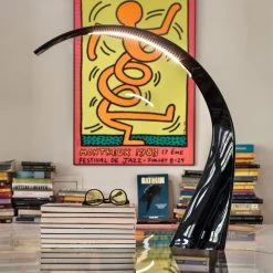 Kartell Taj Mini LED-Schreibtischlampe Schwarz