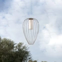 Karman Cell - Käfig-Hängeleuchte, Ø55cm, Bronze