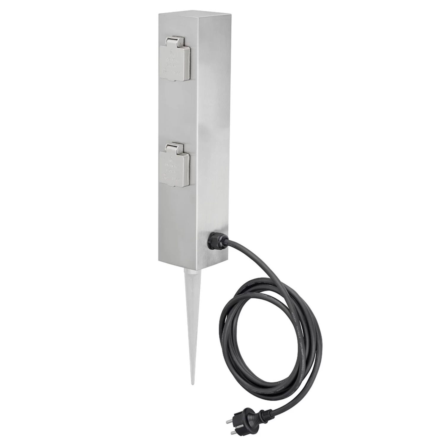 Vierfach-Steckdosensäule Connect S4 M. Erdspieß – Bild 2