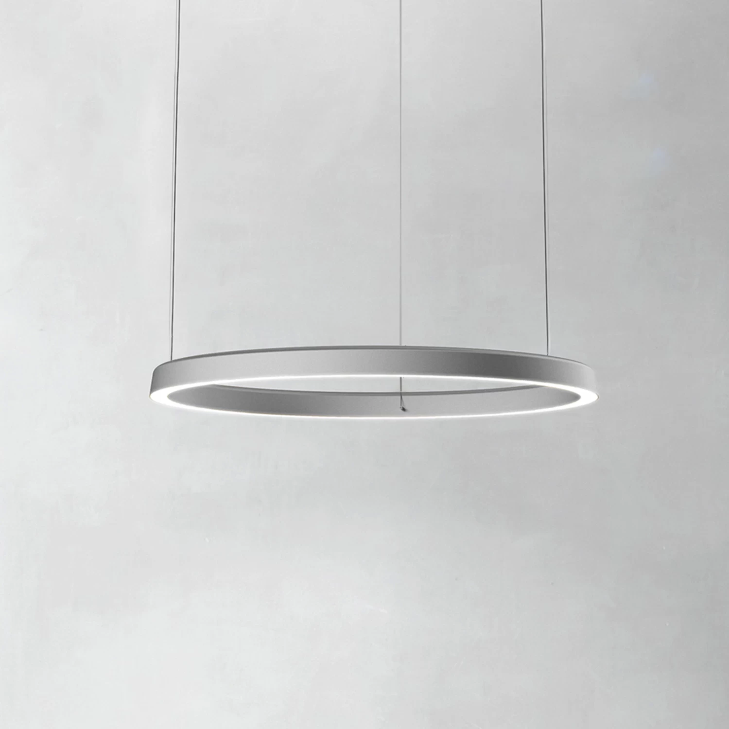 Luceplan Compendium Circle 72cm, Aluminium