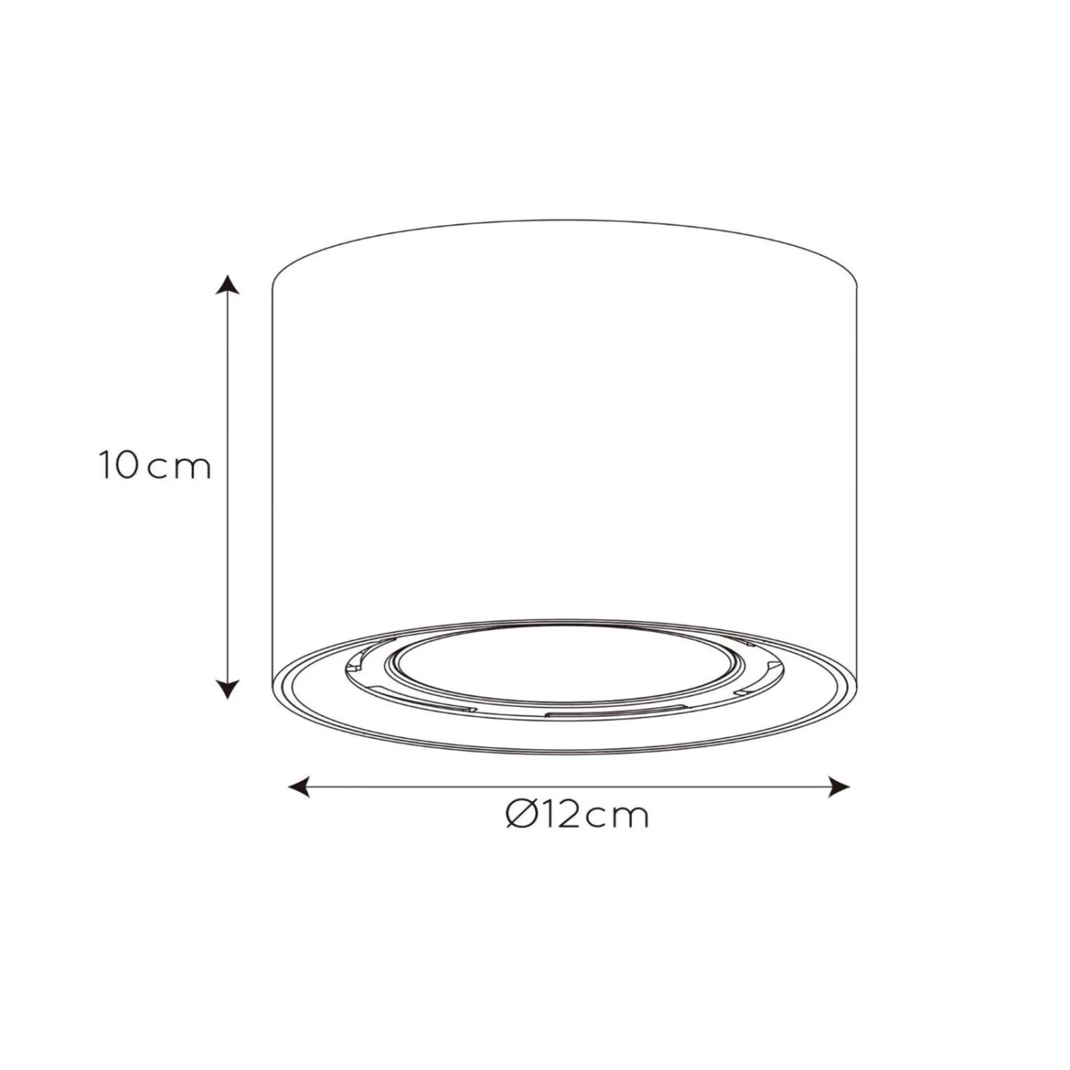 LED-Deckenleuchte Fedler Dim To Warm, Schwarz – Bild 5