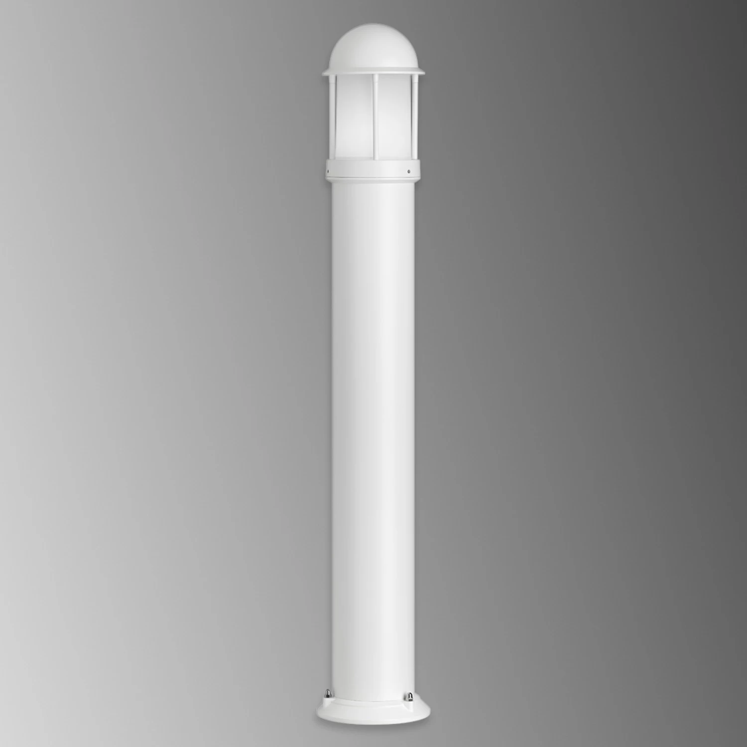 Alu-Wegeleuchte Marco, Weiß – Bild 2