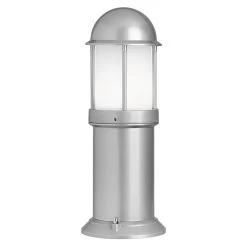 Sockelleuchte Marco Aus Aluminium, Silber