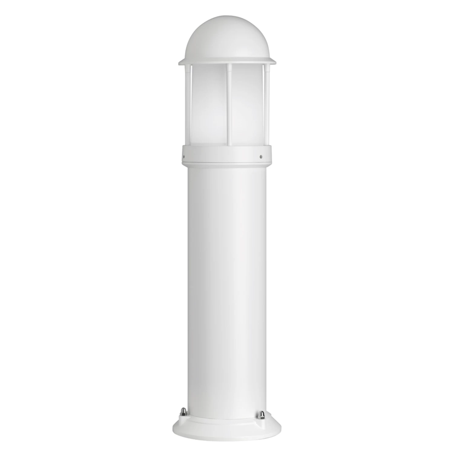 Pulverbeschichtete Wegeleuchte Mason, Weiß – Bild 2