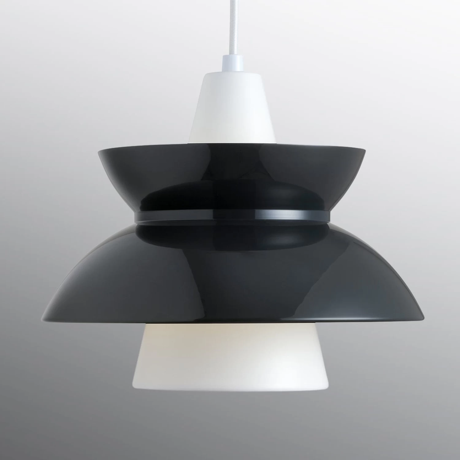 Louis Poulsen Doo-Wop - Hängelampe Dunkelgrau – Bild 3