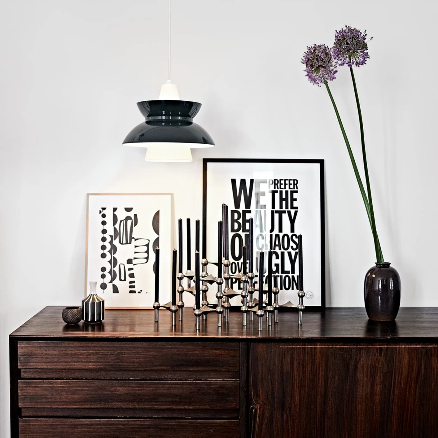 Louis Poulsen Doo-Wop - Hängelampe Dunkelgrau – Bild 4