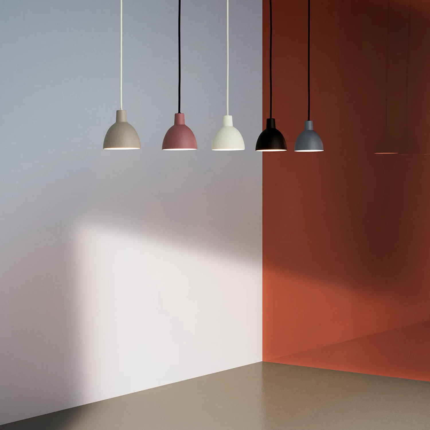 Louis Poulsen Toldbod 120, Pendellampe Weiß – Bild 3