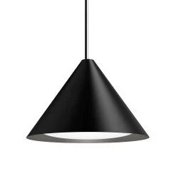 Louis Poulsen Keglen LED-Hängelampe 40cm Schwarz