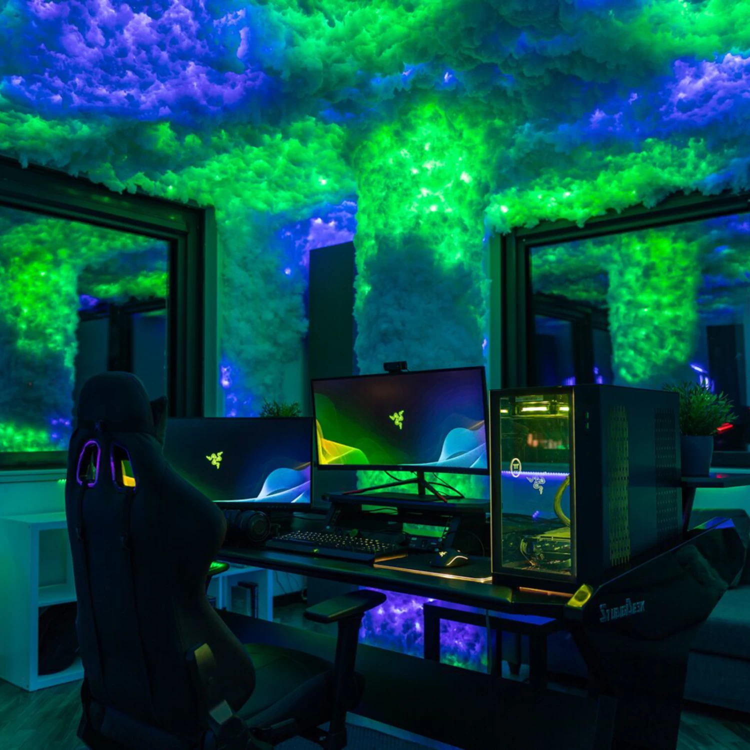 Lichterkette Twinkly RGB, Schwarz, 600-flammig 48m – Bild 8