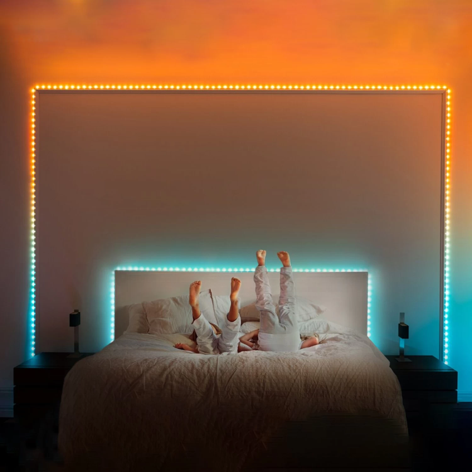 Twinkly Dots LED-Kette RGB, Schwarz, IP20, 3m – Bild 4