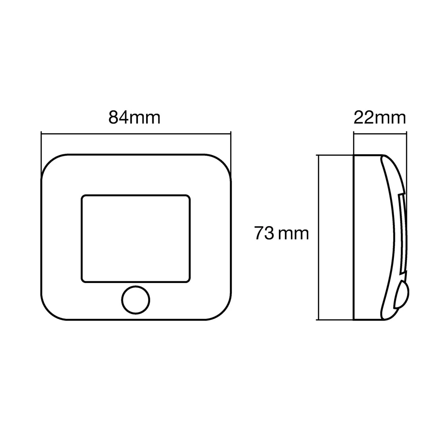 LEDVANCE Nightlux Hall Nachtlicht Sensor Silber – Bild 5