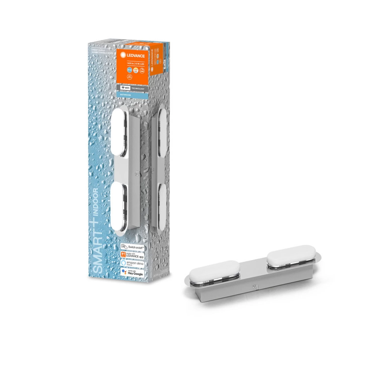 LEDVANCE SMART+ WiFi Orbis Wall Duplo, Silber, 2fl – Bild 6