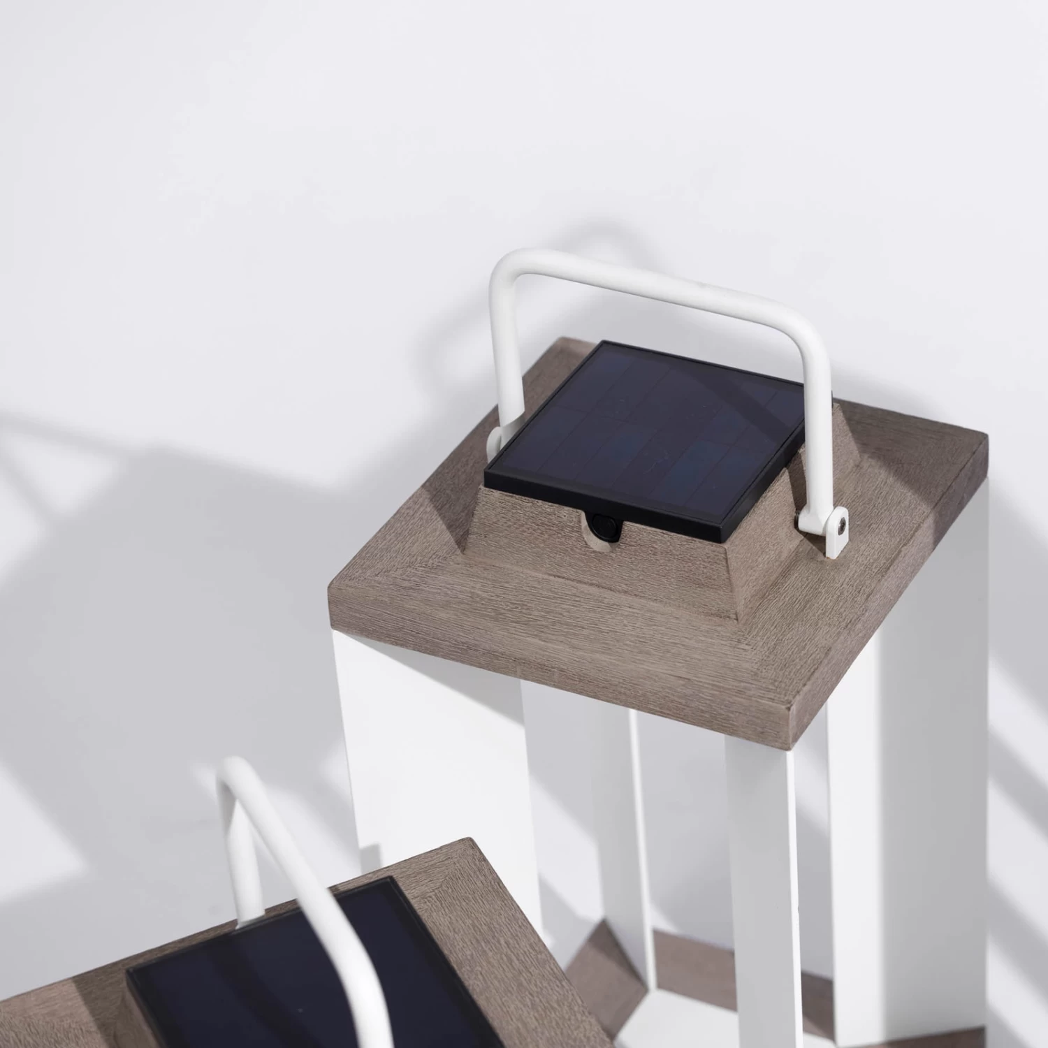 Solarlaterne Teckalu, Duratek/weiß, 36,5cm – Bild 3