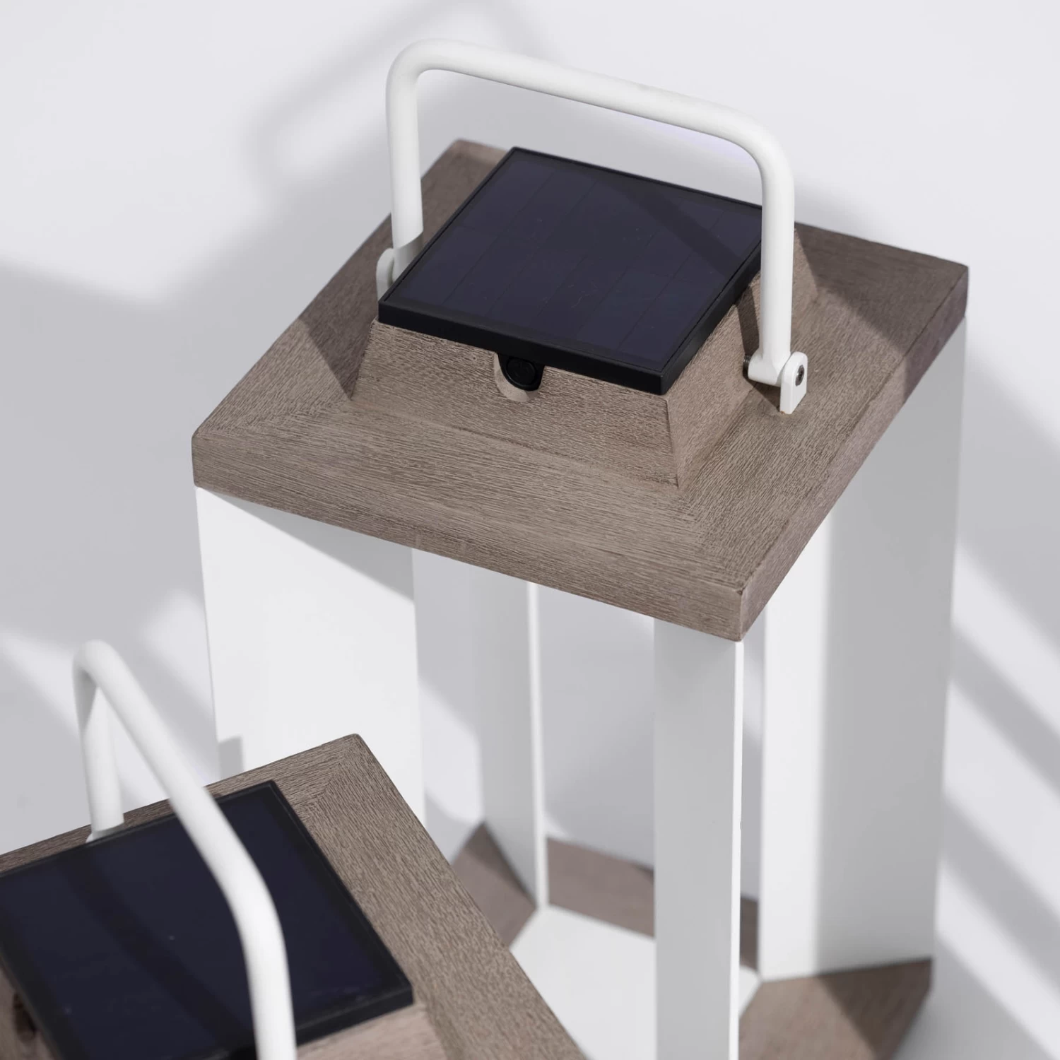 Solarlaterne Teckalu, Duratek/weiß, 36,5cm – Bild 4