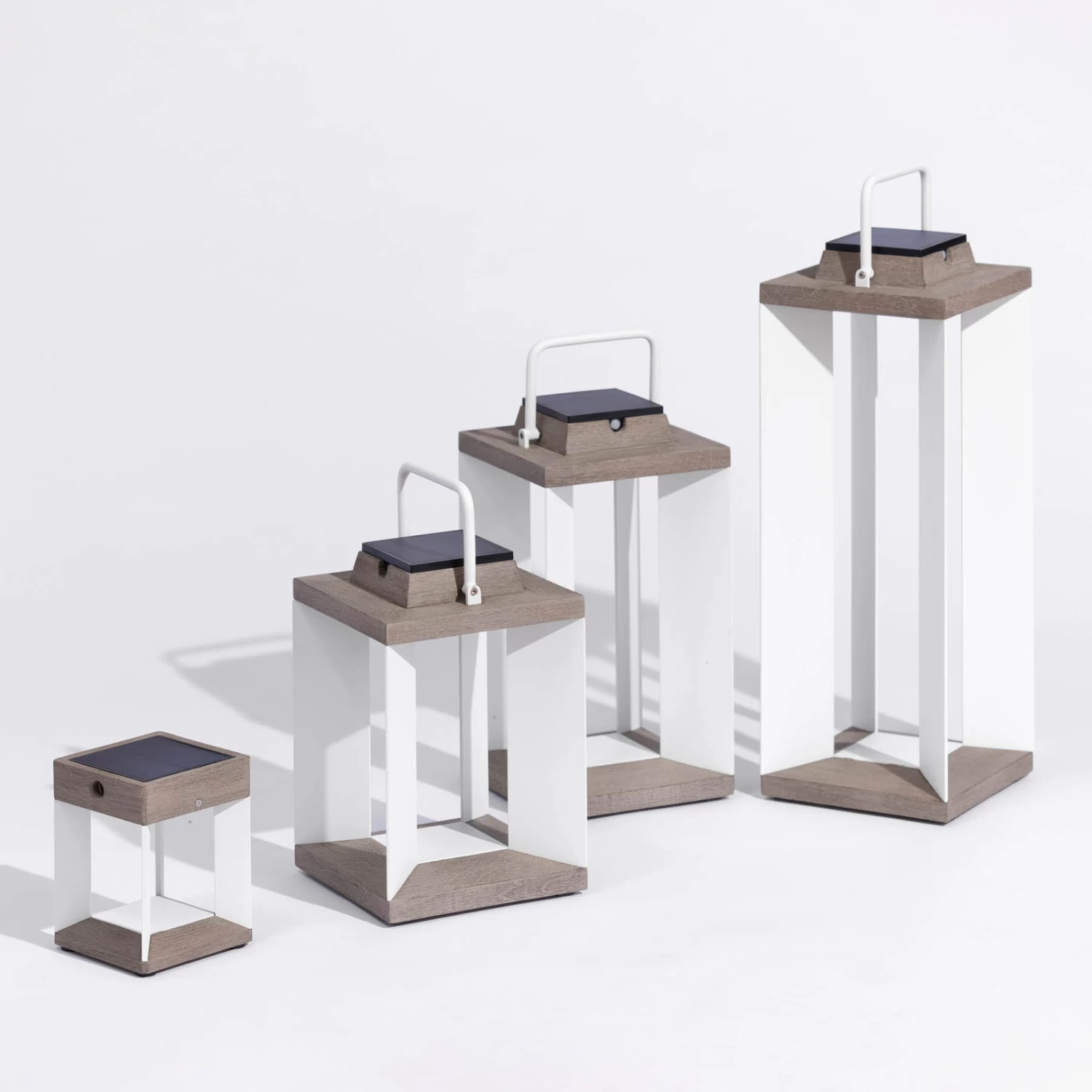 Solarlaterne Teckalu, Duratek/weiß, 36,5cm – Bild 7