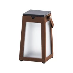 LED-Solarlaterne Tinka Tragbar, Corten