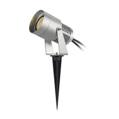 Markslöjd Garden 24 LED-Spotlight, Silber, 3 Watt