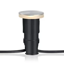 Markslöjd Garden 24 Decklight Silber Licht Seitlich Ø6cm