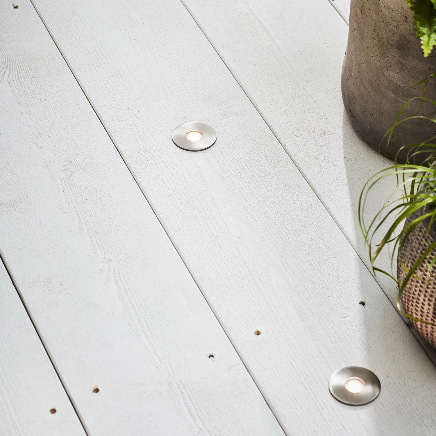 Markslöjd Garden 24 Decklight 3er-Set In Silber, 3x0,8W – Bild 2