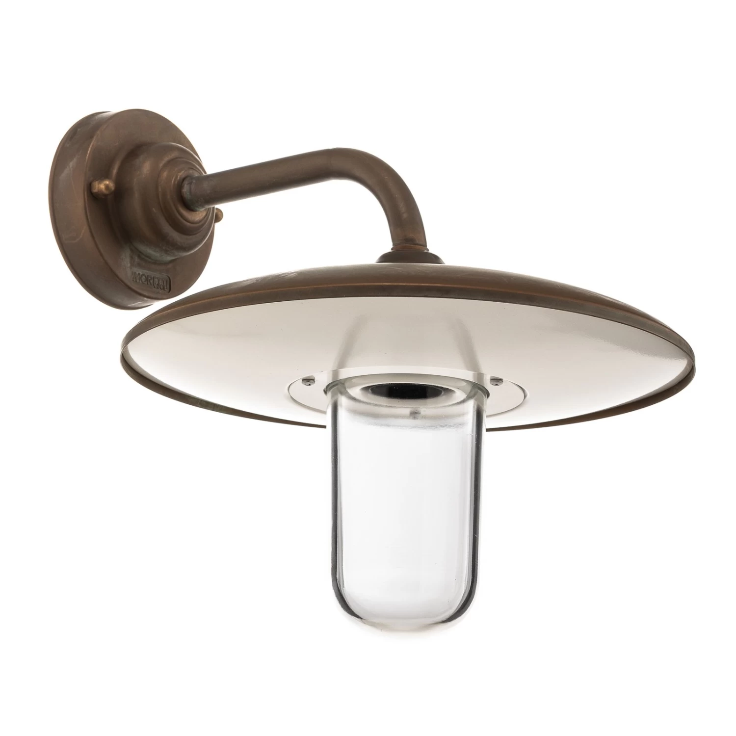 Außenwandleuchte Casale, Antik-kupfer Glas Klar – Bild 3