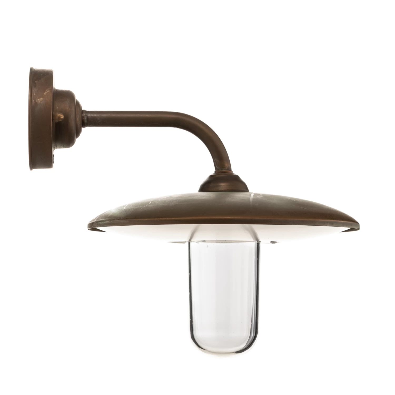 Außenwandleuchte Casale, Antik-kupfer Glas Klar – Bild 4