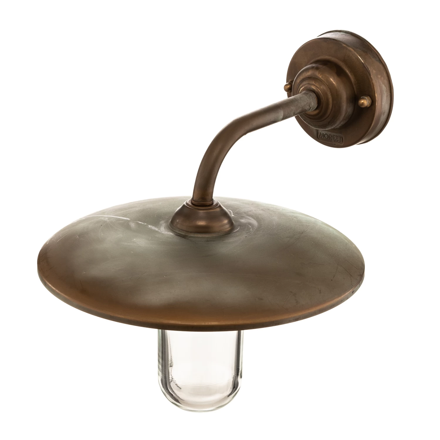 Außenwandleuchte Casale, Antik-kupfer Glas Klar – Bild 5