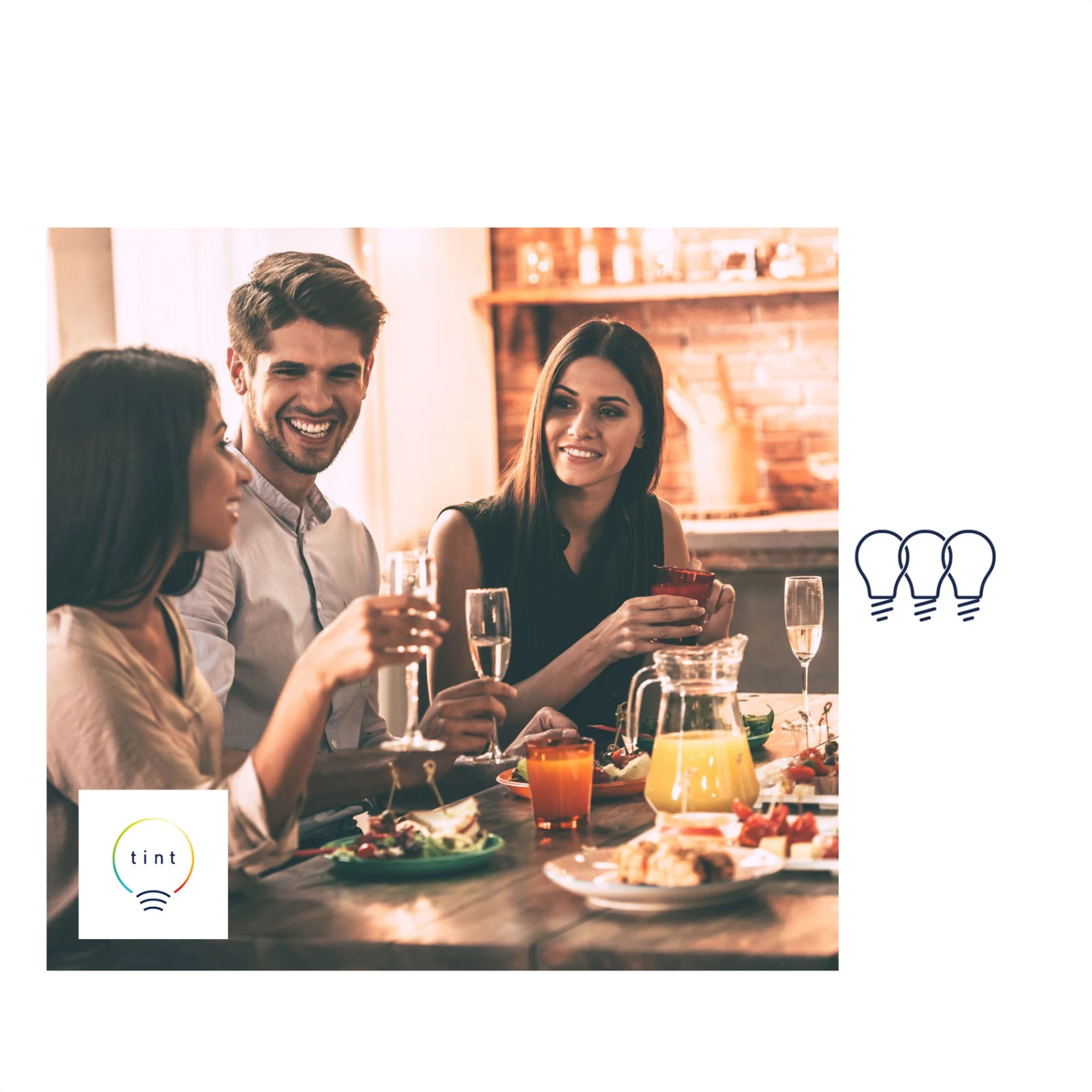 Müller Licht Tint Flores LED-Außenstrahler 3er Set – Bild 4