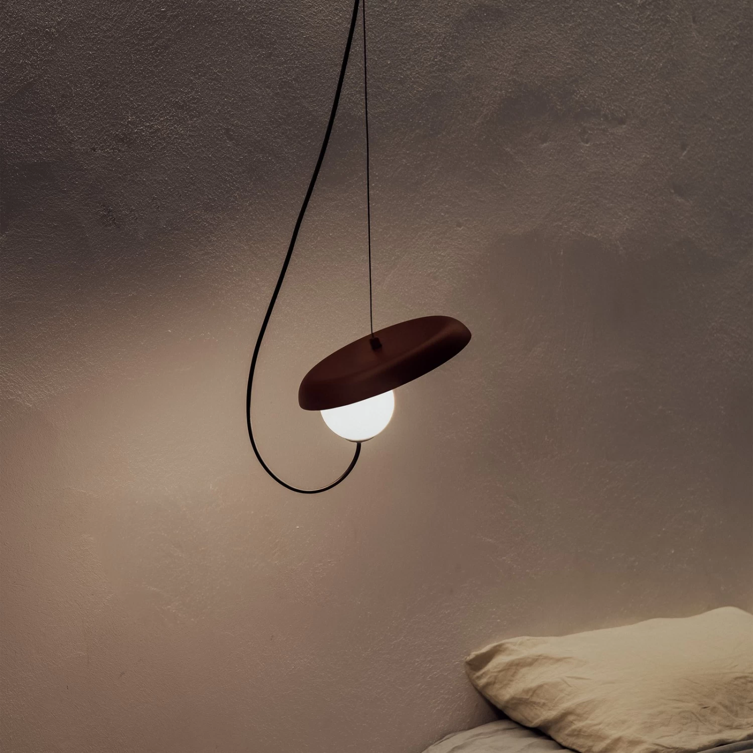 Milan Wire Hängeleuchte Ø 24 Cm Kupfer Metallic – Bild 3