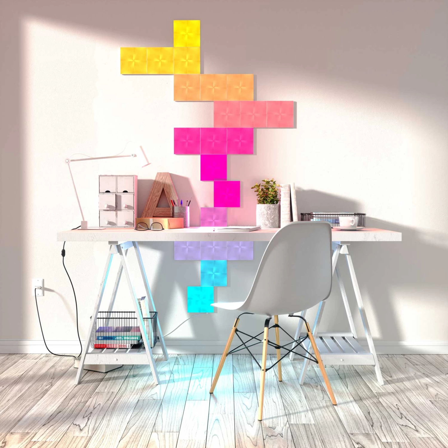 Nanoleaf Canvas Starter Kit Mit 9 Light Panels – Bild 9