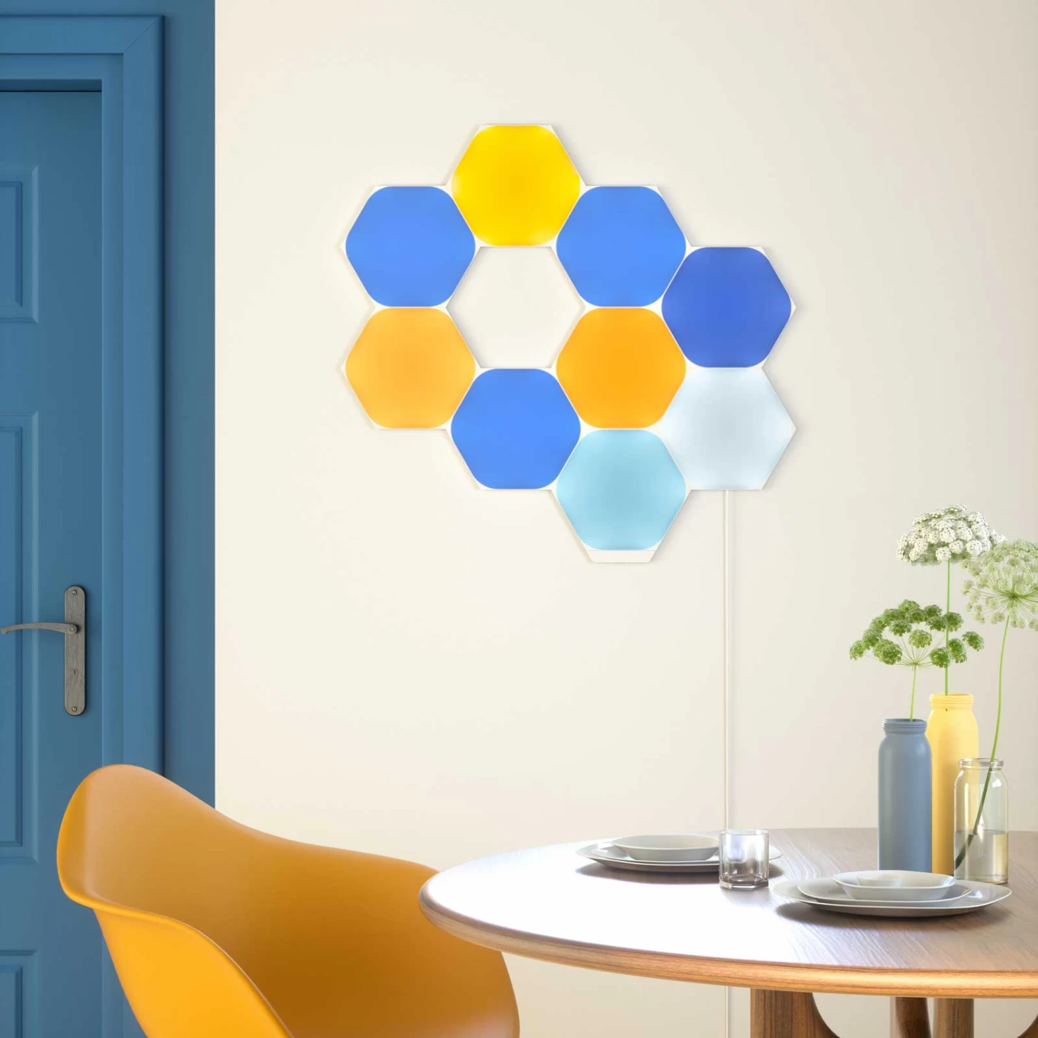Nanoleaf Shapes Hexagons, Starter Set, 9 Panels – Bild 4