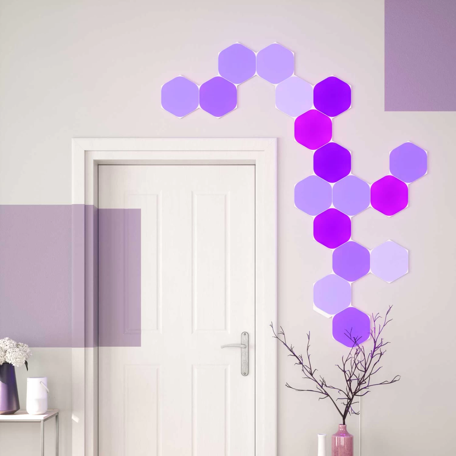 Nanoleaf Shapes Hexagons, Starter Set, 15 Panels – Bild 9