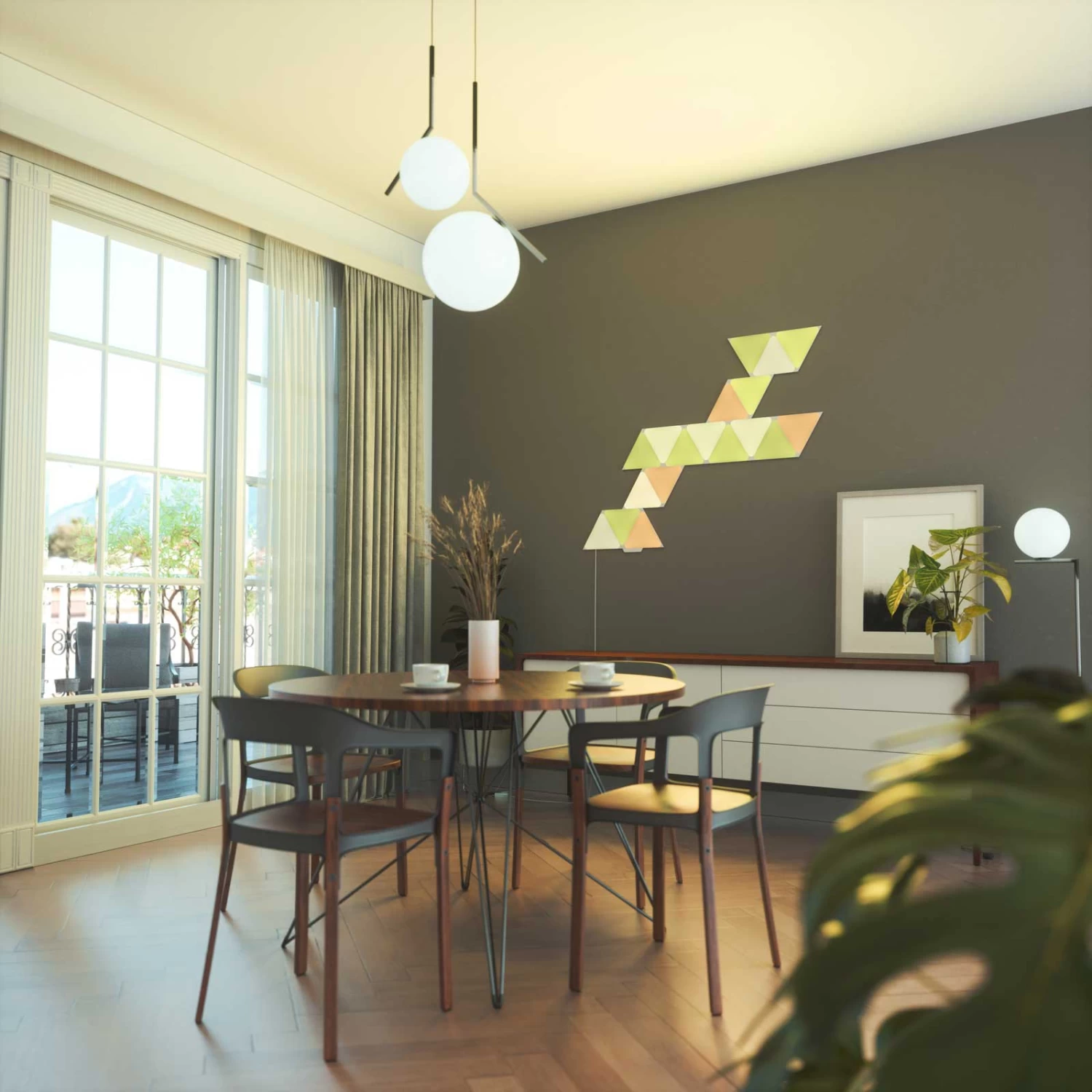 Nanoleaf Shapes Triangles, Starter Set, 9 Panels – Bild 8