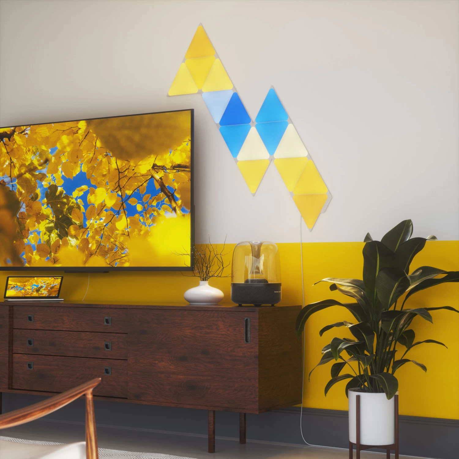 Nanoleaf Shapes Triangles, Starter Set, 15 Panels – Bild 5