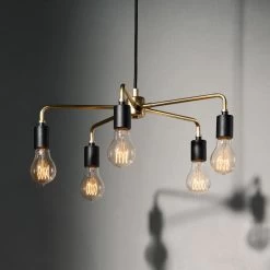 Audo Leonard Hängeleuchte Aus Massivem Messing