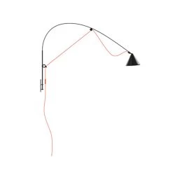 Midgard AYNO Wall L Wandlampe Schwarz/orange 940