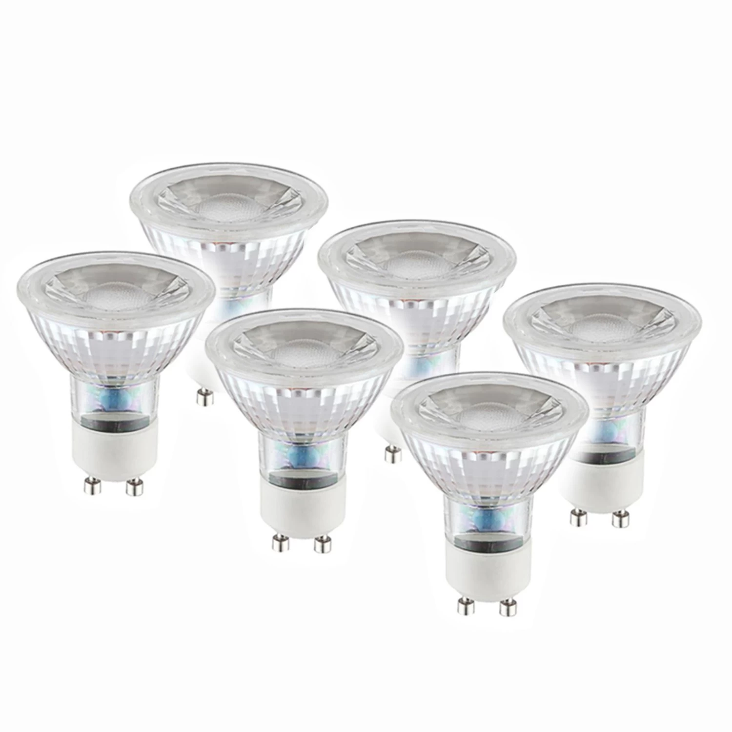 LED-Reflektor GU10 4,6W 450lm Warmweiß 6er-Set