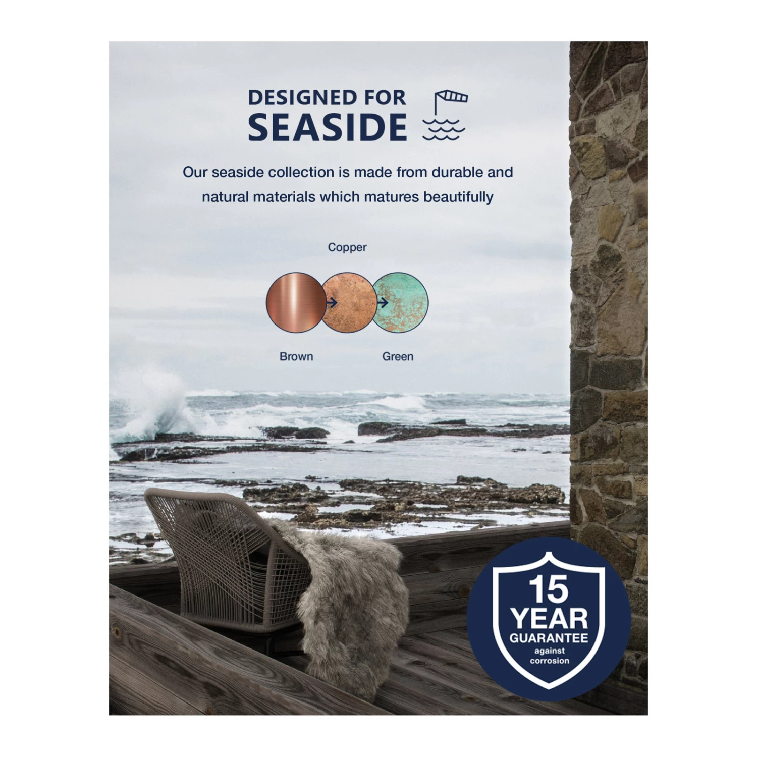 Nordlux Wegeleuchte Blokhus In Kupfer – Bild 4