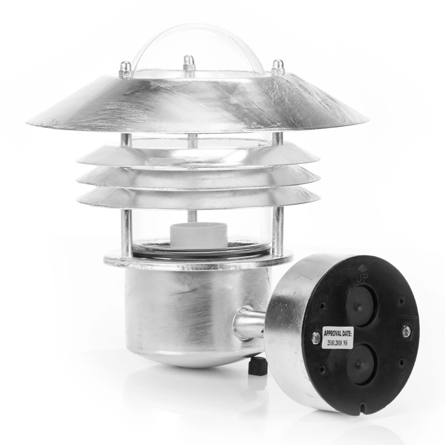 Nordlux Außenwandleuchte Vejers, Stahl Verzinkt – Bild 5