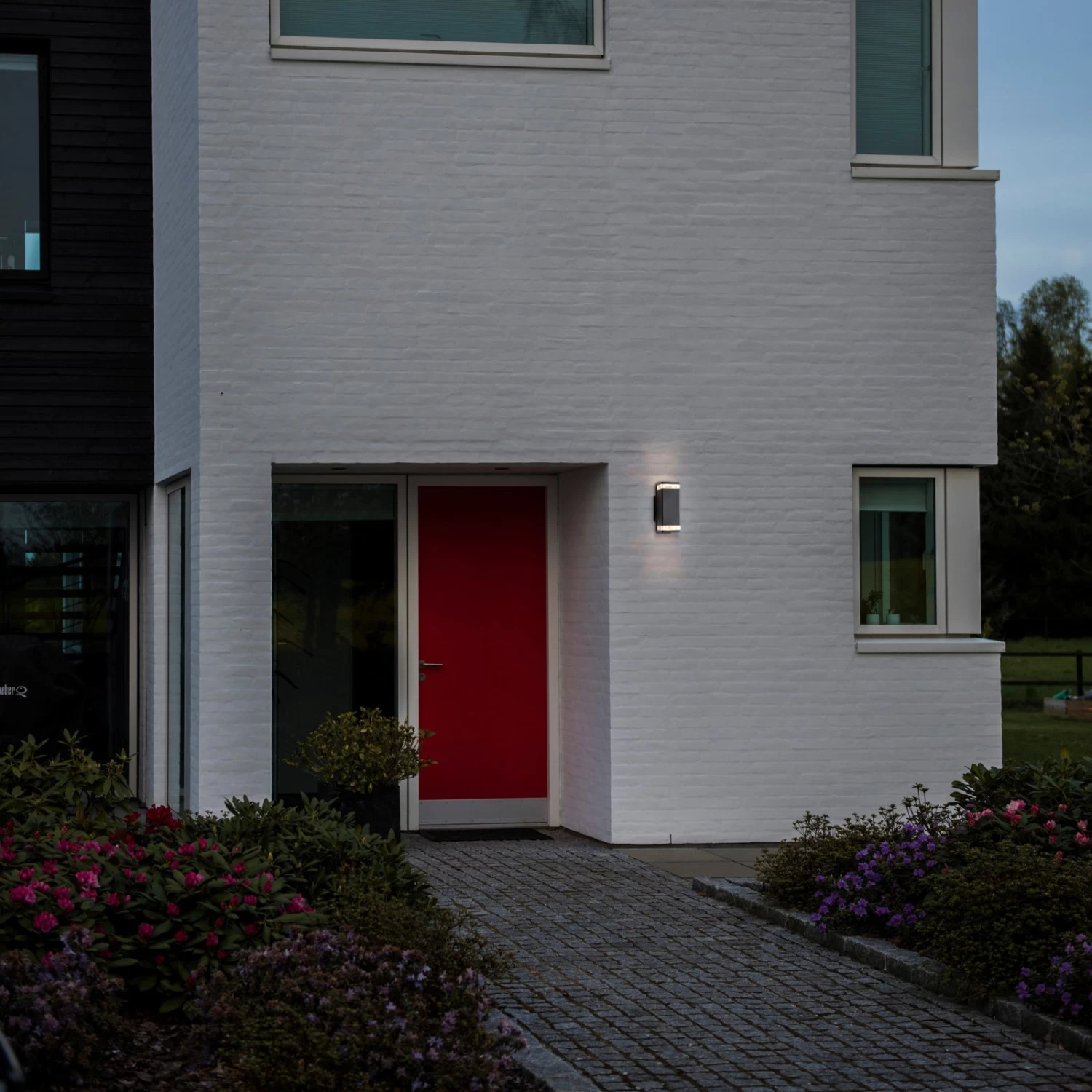 Nordlux Außenwandleuchte Elm In Schwarz, Zweiflammig – Bild 3