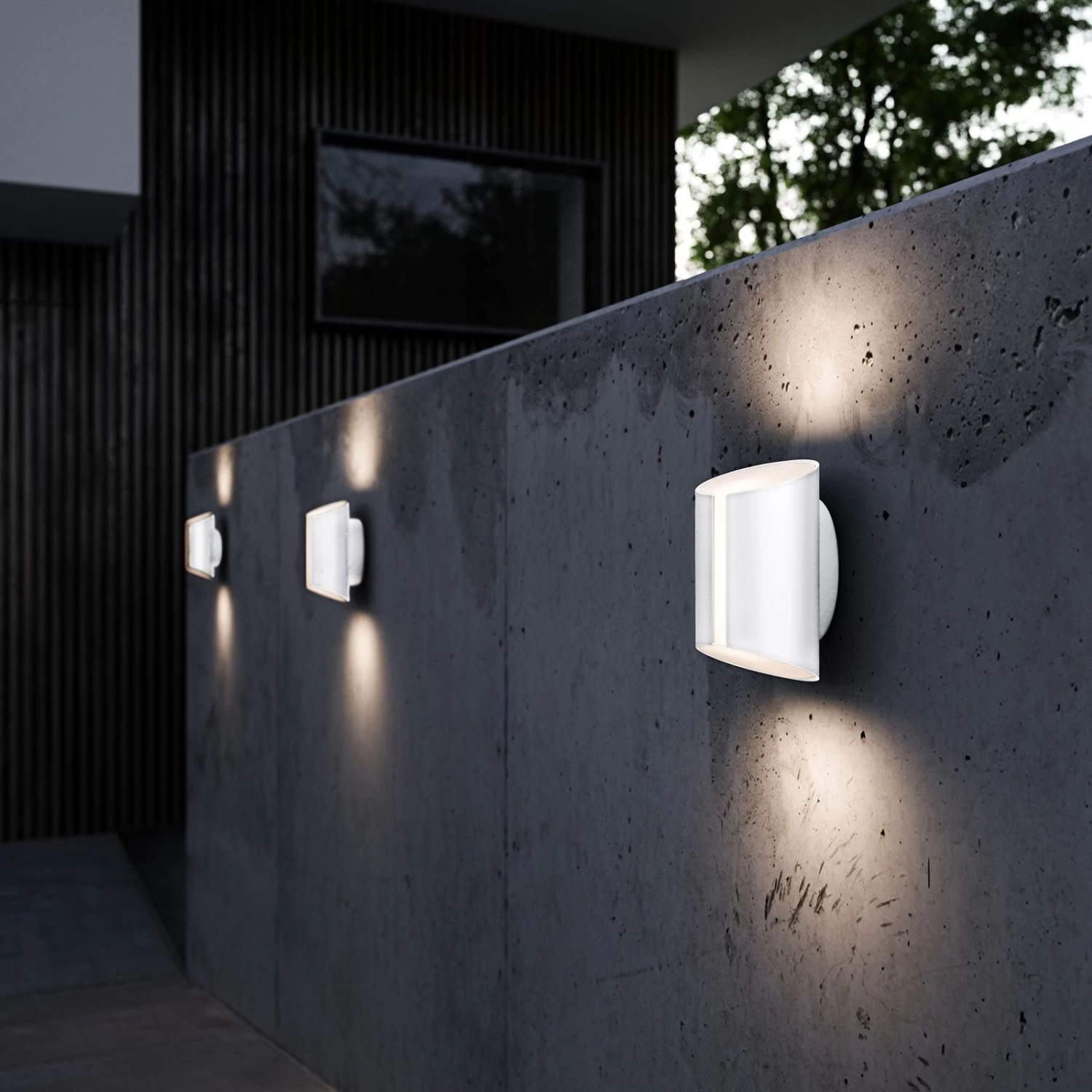 Nordlux LED-Außenwandlampe Grip, CCT Smart Home, Weiß – Bild 3