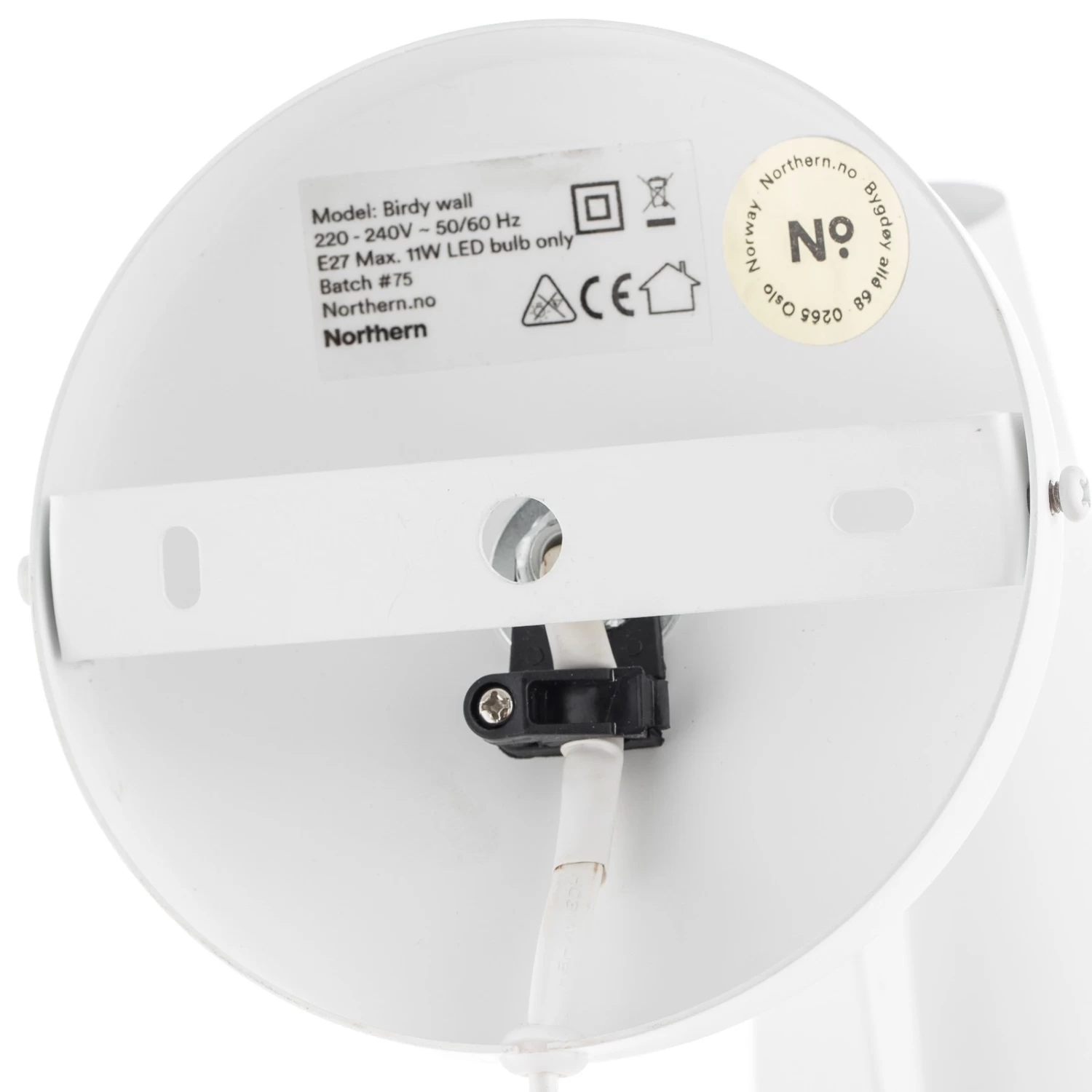 Northern Birdy Retro-Spot In Weiß – Bild 8