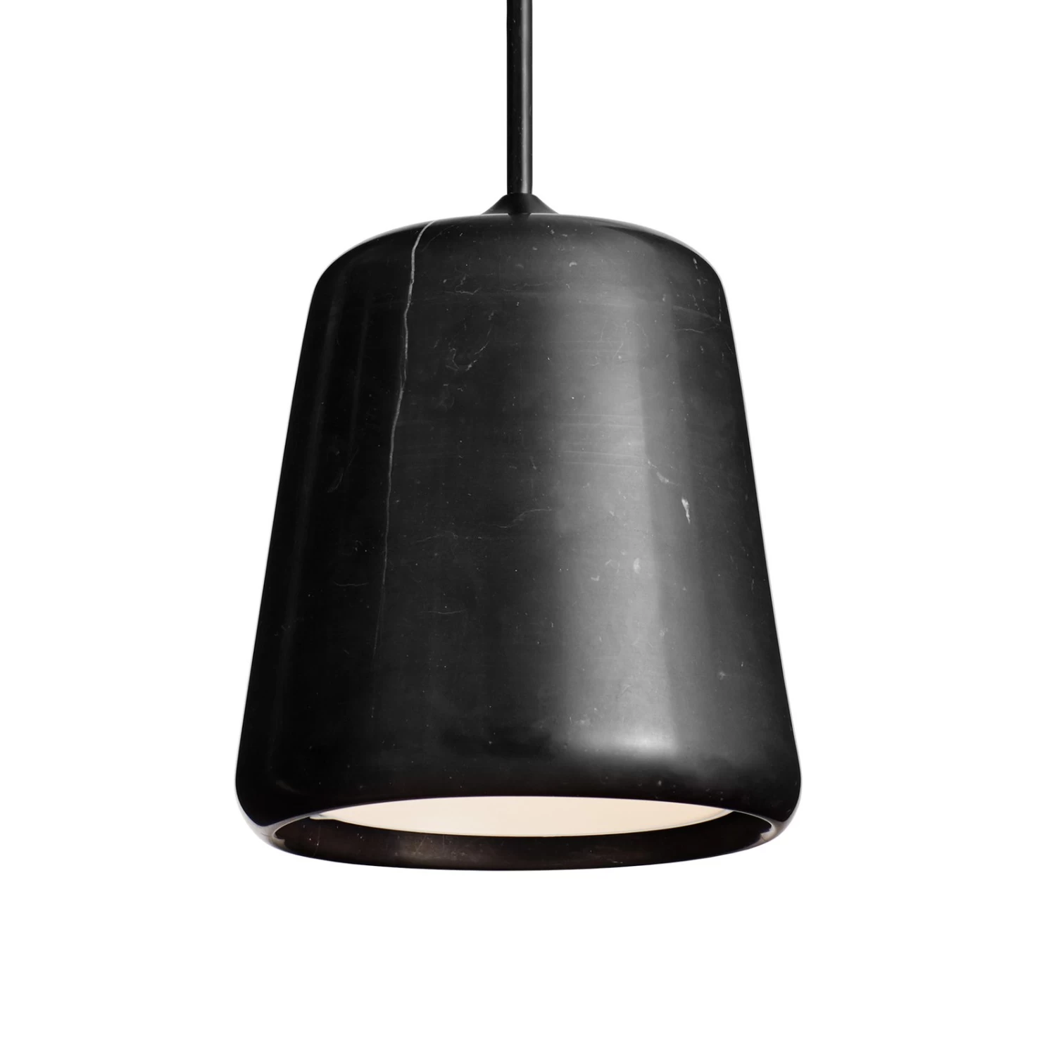 New Works Material Originals Hänge, Marmor Schwarz