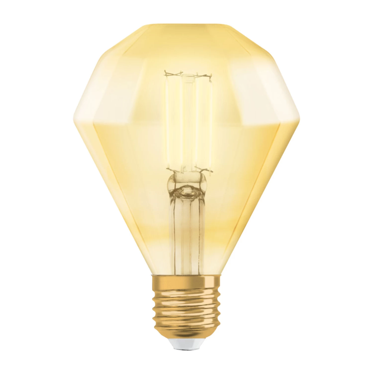 OSRAM LED-Lampe E27 4W Vintage Diamond 824 Gold – Bild 2