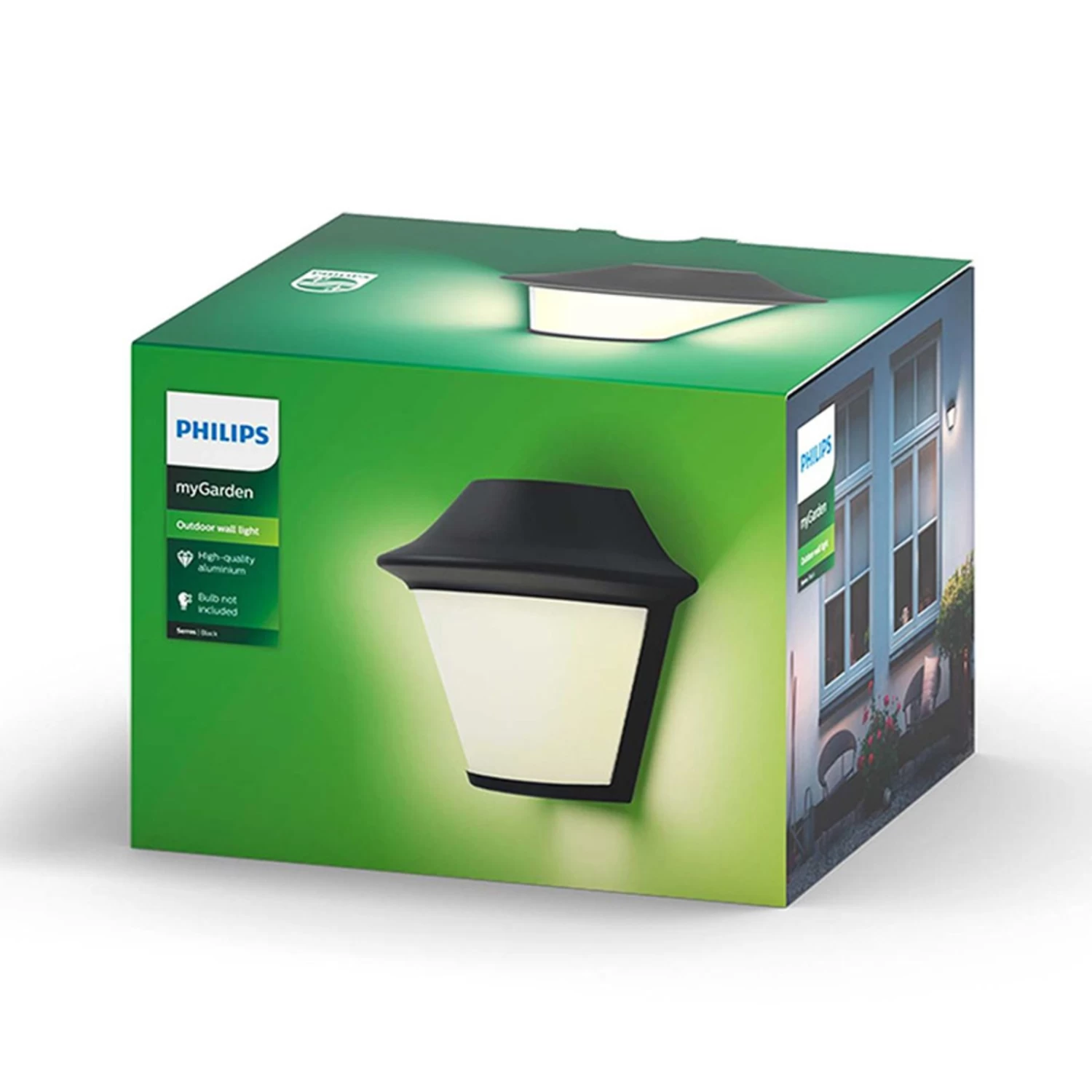 Philips MyGarden Serres Außenwandlampe Schwarz – Bild 5