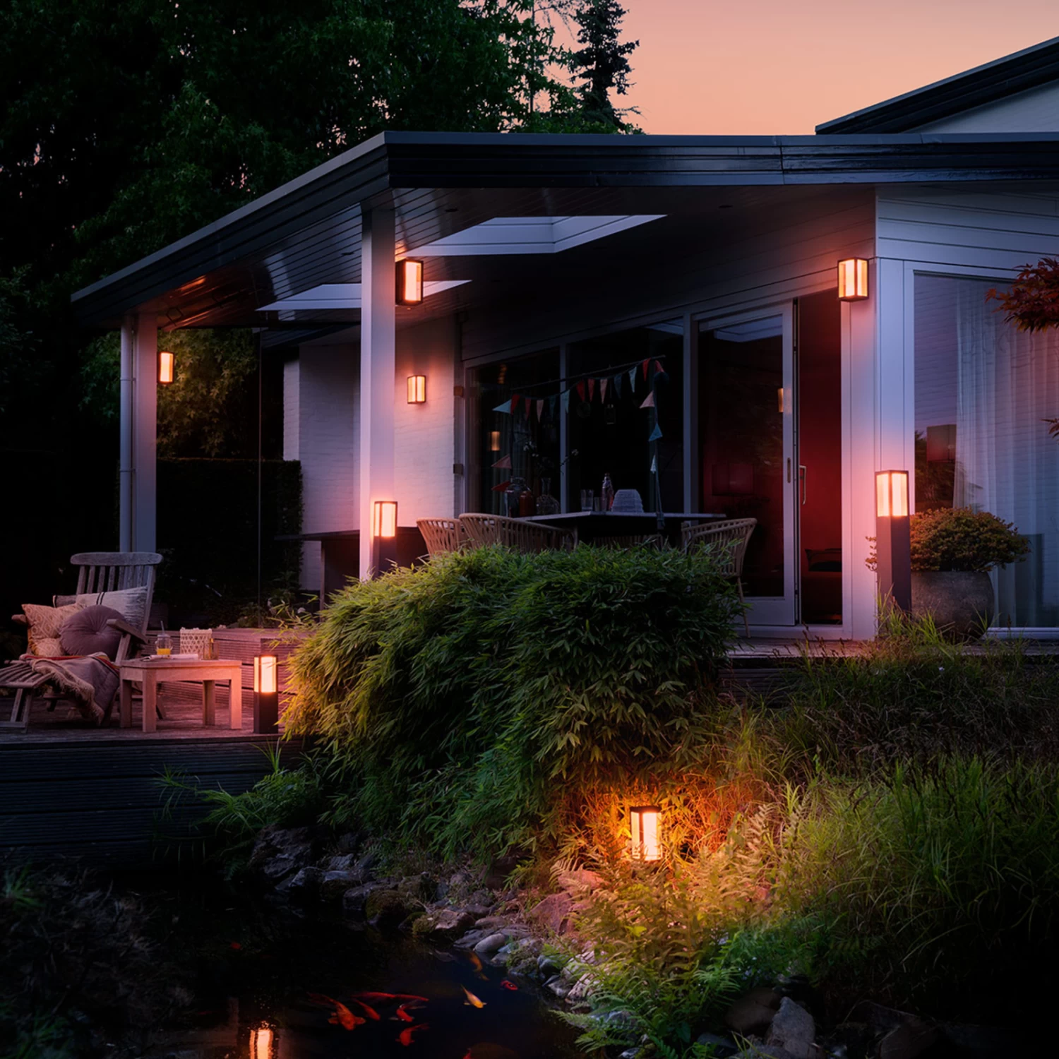 Philips Hue White+Color Impress Wandleuchte Breit – Bild 6