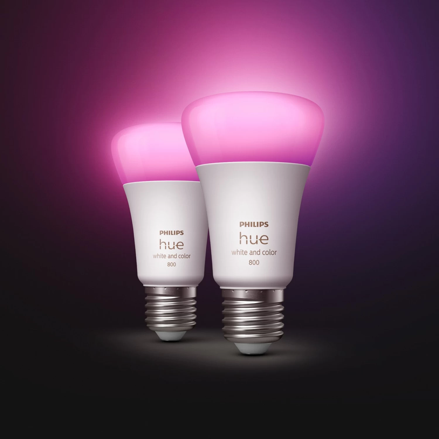 Philips Hue White&Color Ambiance 6,5W E27 2er-Set – Bild 2