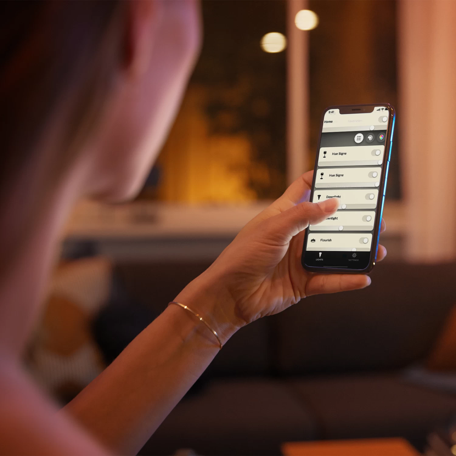 Philips Hue White&Color Ambiance 6,5W E27 2er-Set – Bild 9