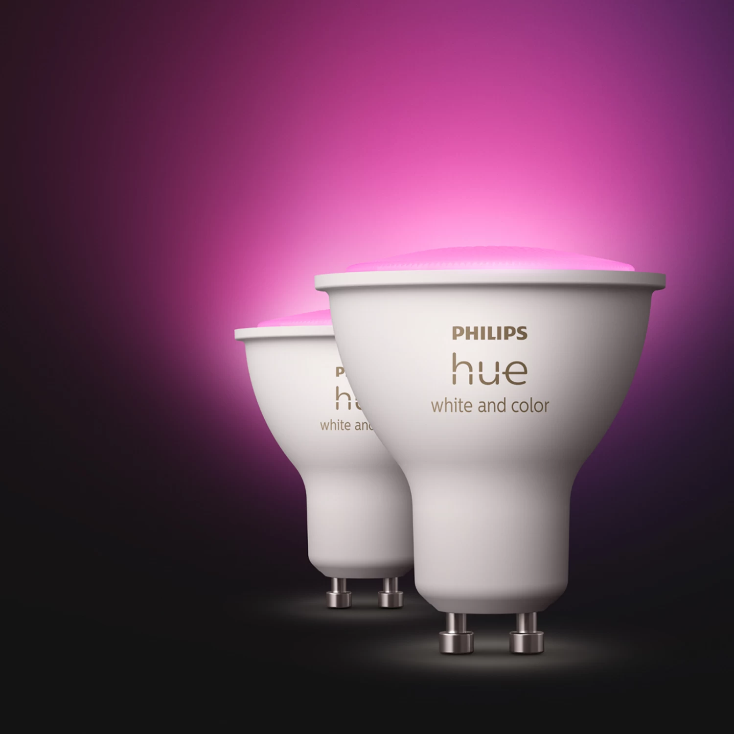 Philips Hue White & Color Ambiance 4,3W GU10, 2er – Bild 4